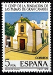 Stamps Spain -  2478 Centenario de la fundación  de Las Palmas de Gran Canaria.Ermita de Colón