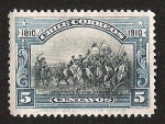 Stamps Chile -  BATALLA DE MAIPO - CENTENARIO INDEPENDENCIA