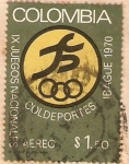 Stamps Colombia -  COLDEPORTES