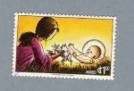 Stamps : America : Nicaragua :  Nacimiento