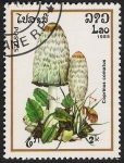 Sellos del Mundo : Asia : Laos : SETAS-HONGOS: 1.174.003,04-Coprinus comatus -Phil.49788-Dm.985.31-Y&T.635-Mch.830-Sc.629