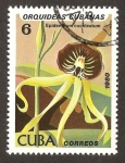 Stamps : America : Cuba :  orquídeas cubanas