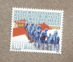 Stamps Switzerland -  60 Aniv Convención de Ginebra