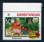 Stamps Grenada -  Robin Hood