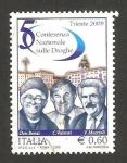 Stamps Italy -  5ª conferencia nacional sobre la droga