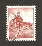 Stamps : Europe : Norway :  residencia real, dovre