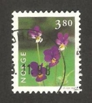 Stamps Norway -  Flor pensamiento