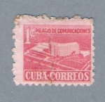 Stamps Cuba -  Palacio de Comuncaciones