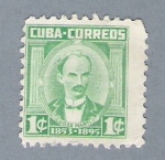 Sellos de America - Cuba -  José Martí