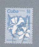 Stamps Cuba -  Mariposa