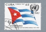 Stamps Cuba -  Asociación Cuba de las Naciones Unidas