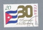 Sellos de America - Cuba -  30 Aniversario de la Revolución