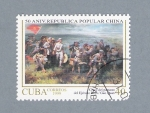 Stamps Cuba -  50 Aniv. republica Polpular China
