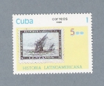 Stamps Cuba -  Historia de Latinoamerica