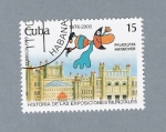 Stamps : America : Cuba :  Historias de las Exposiciones Mundiales
