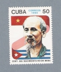 Sellos de America - Cuba -  Cent. Del nacimiento Ho Chi Minh