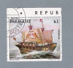 Stamps Paraguay -  Bunte Kuh 1402