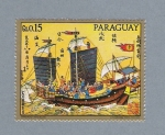 Stamps Paraguay -  Grabado Nagaxi