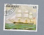 Stamps : America : Paraguay :  Humboldt 1851