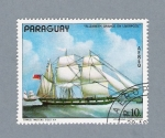 Stamps : America : Paraguay :  Elizabeth Grange en Liverpool