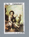 Sellos de America - Paraguay -  Murillo