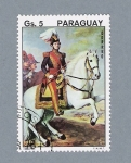 Stamps Paraguay -  Caballero