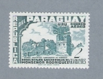 Sellos del Mundo : America : Paraguay : Ruinas Jesuiticas Campanario de Trinidad