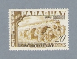 Stamps : America : Paraguay :  Ruinas Jesuiticas Galeria en Trinidad