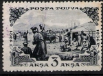 Stamps : Europe : Russia :  TOUVA.Campamento.