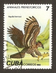 Stamps : America : Cuba :  animales prehistoricos