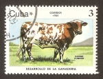 Stamps Cuba -  desarrollo de la ganadería