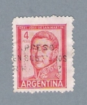 Stamps Argentina -  General José de San Martí