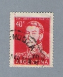 Stamps Argentina -  General José de San Martí