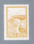 Stamps Argentina -  Mendoza Puente del Inca