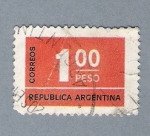 Sellos de America - Argentina -  1.00 peso