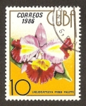 Sellos del Mundo : America : Cuba : orquídeas