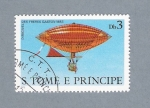 Stamps S�o Tom� and Pr�ncipe -  Dirigivel des Freres Gaston 1833
