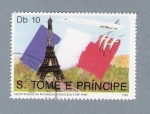Sellos de Africa - Santo Tom� y Principe -  Bicentenario de la Revolución Francesa 1789-1989