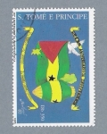 Sellos del Mundo : Africa : Santo_Tom_y_Principe : 20 Aniv. de la Independencia