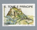 Sellos de Africa - Santo Tom� y Principe -  Durero 1990