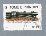 Stamps So Tom and Prncipe -  Comboio Da Rep. Da Alemanha