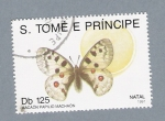 Stamps S�o Tom� and Pr�ncipe -  Mariposas Macaón Papilio Machaón