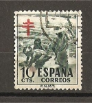 Stamps Spain -  Pro-Tuberculosos.