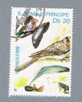 Stamps S�o Tom� and Pr�ncipe -  Borboletas