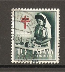 Stamps Spain -  Pro-Tuberculosos.