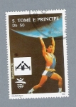 Stamps S�o Tom� and Pr�ncipe -  Halterofilia
