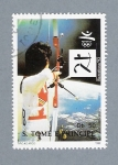 Stamps S�o Tom� and Pr�ncipe -  Tiro al arco
