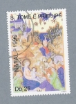 Stamps S�o Tom� and Pr�ncipe -  Natal 1990