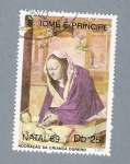 Stamps S�o Tom� and Pr�ncipe -  Adoración da Criança Durero