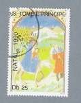 Stamps S�o Tom� and Pr�ncipe -  Natal 1990